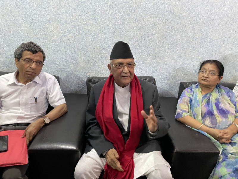 नयाँ सरकार निर्माणबारे के भन्छन् अध्यक्ष ओली ? 